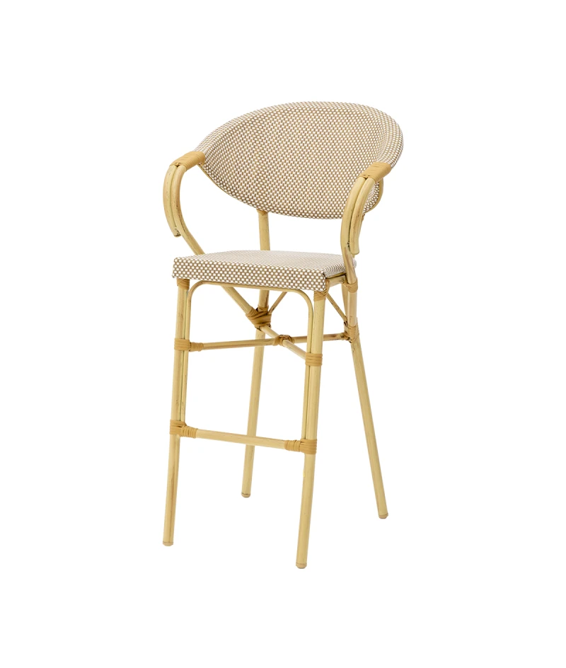 Baro kėdė Camillo Bar TX.0377 – ruda ir smėlio