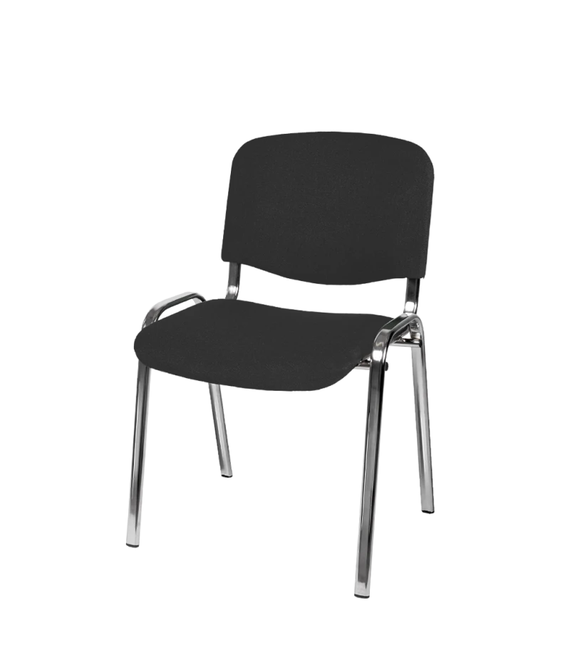 Konferencinė kėdė Iso 24H CR T0001 – juoda