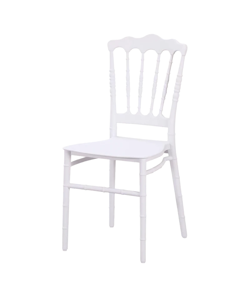 Vestuvinė kėdė Chiavari Napoleon Simple – balta