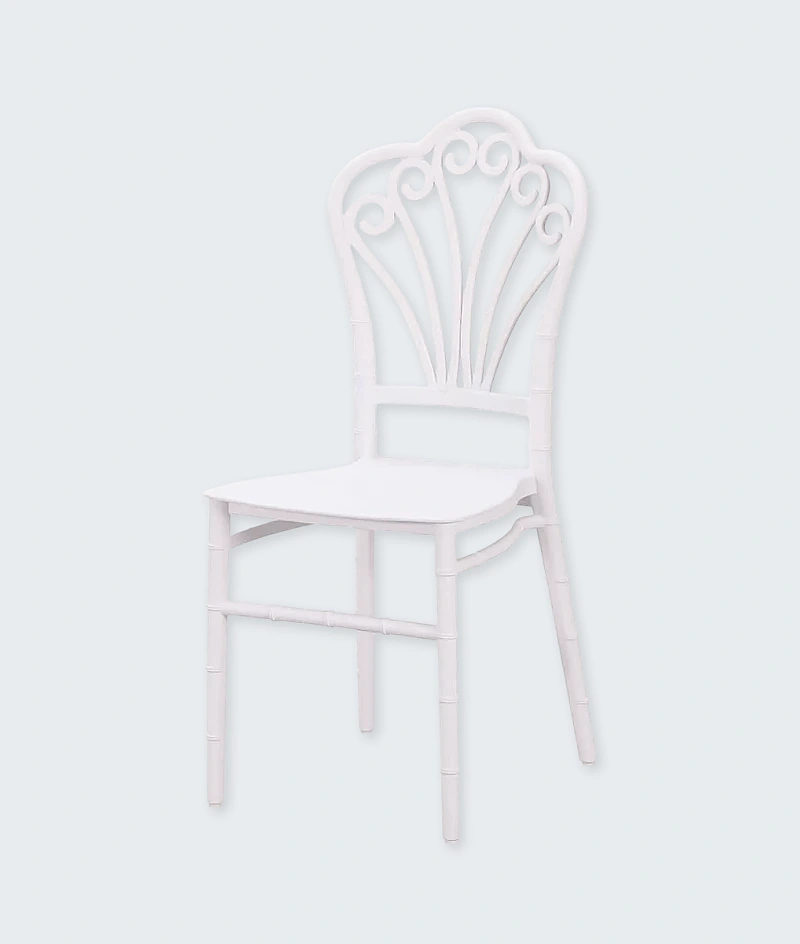 Vestuvinė kėdė Victoria Simple – balta